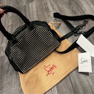 Christian Louboutin Panettone spikes bowling bag